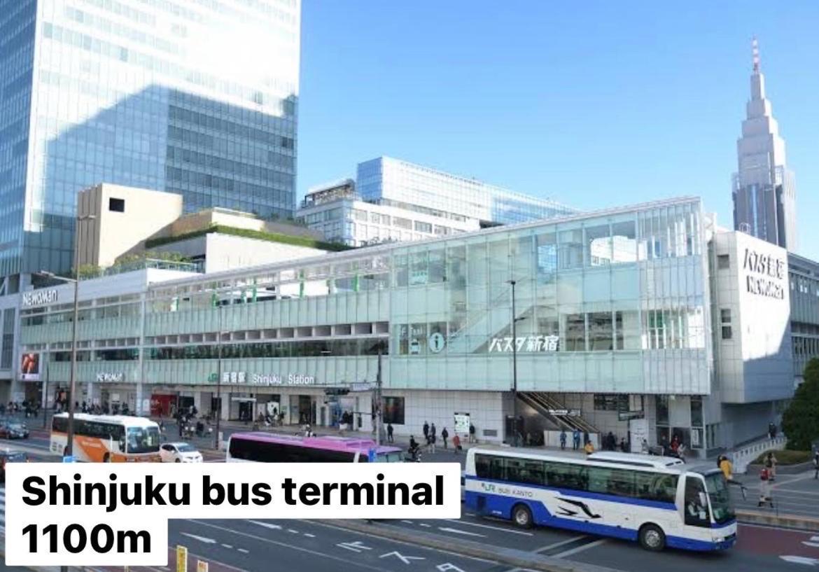 #8 3Mins To Station 1Stop To Shinjuku Central Shinjuku Apartment With Plenty Of Sunlight Tokió Kültér fotó